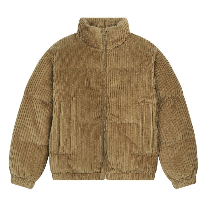 mens corduroy puffer jacket