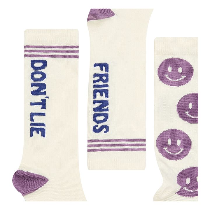Friends Happy Socks - Set of 2 | Bianco- Immagine del prodotto n°3