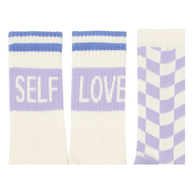 Chess Love Socks - Set of 2 | Bianco
