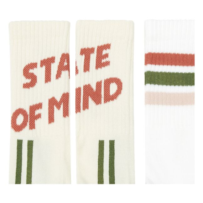 State Outsiders Socks - Set of 2 | Bianco