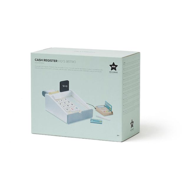 Caja registradora de madera
