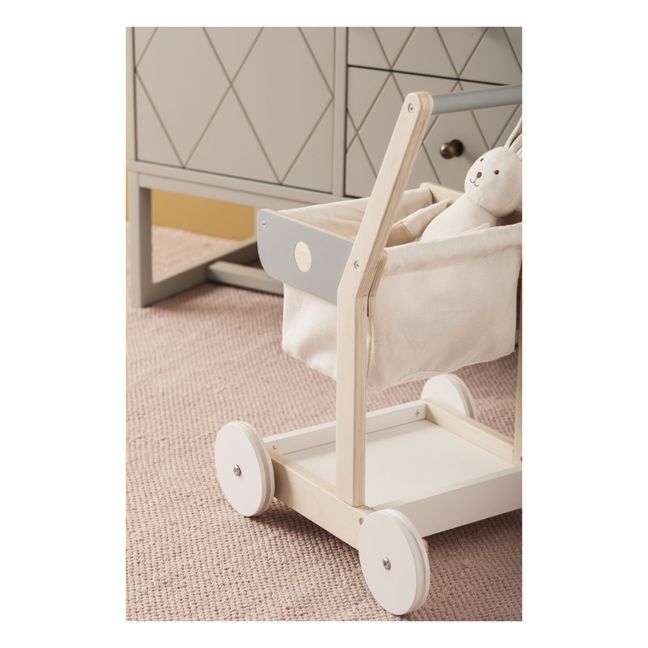 Carrito de la compra de madera