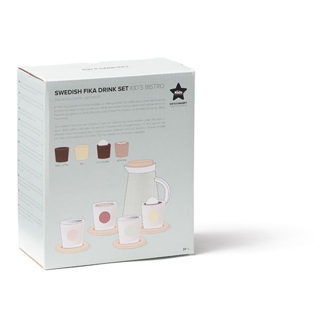 Set de café et ses 4 tasses