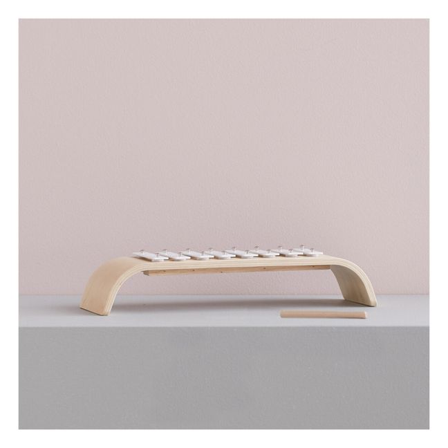 Wooden Xylophone | White