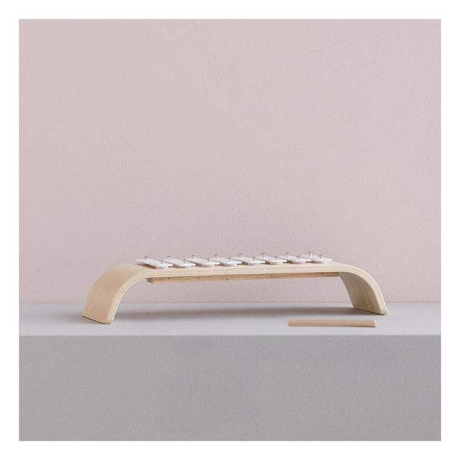 Xilófono de madera | Blanco