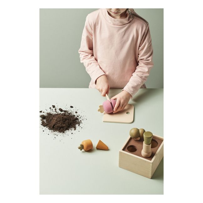 Wooden vegetable patch
