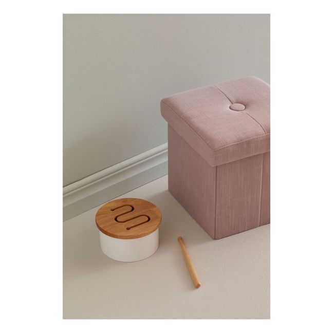 Mini Children's Drum | White