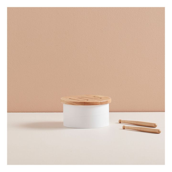 Mini tambour | Blanc- Image produit n°2