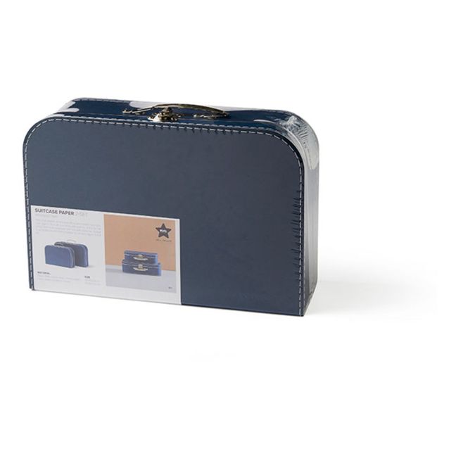 Valigette di cartone - 2 pz.  | Blu