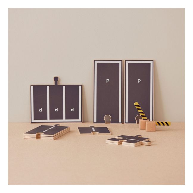 Circuit automobile en bois