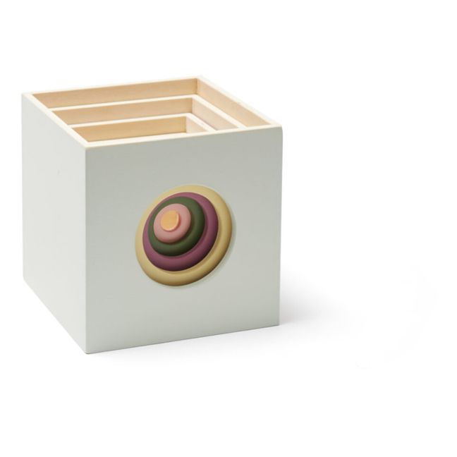 Cubos para apilar Edvin en madera