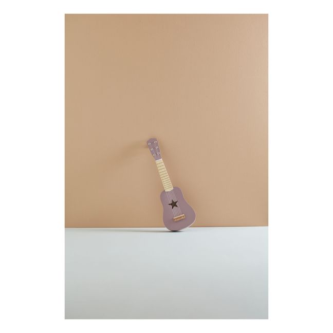 Gitarre aus Holz | Lila