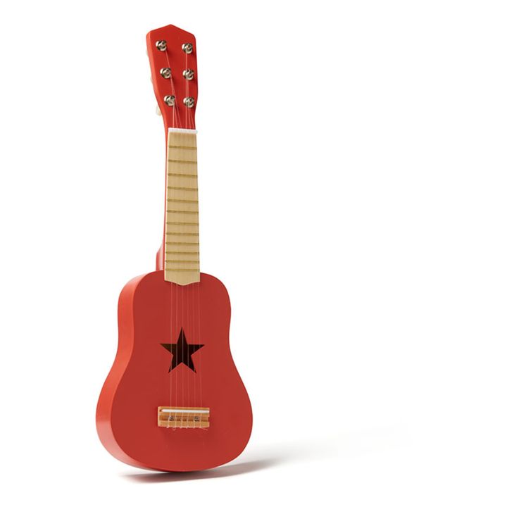 Guitarra de madera | Rojo- Imagen del producto n°0