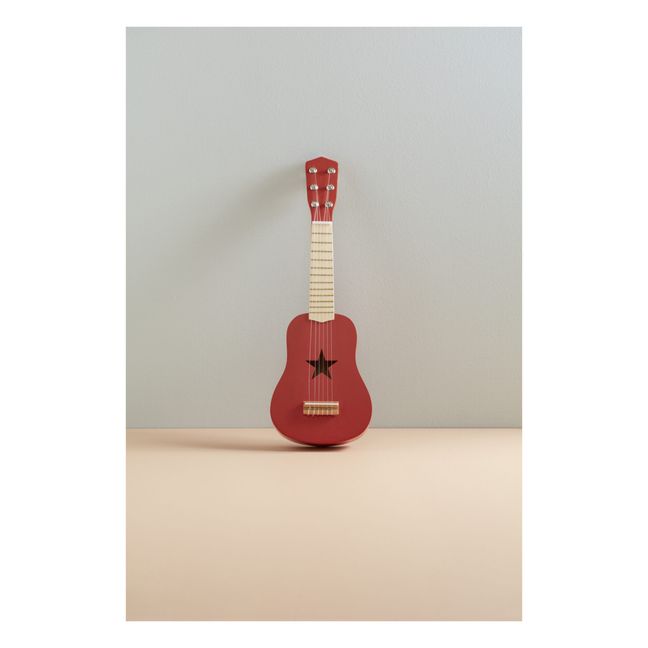 Chitarra in legno | Rosso