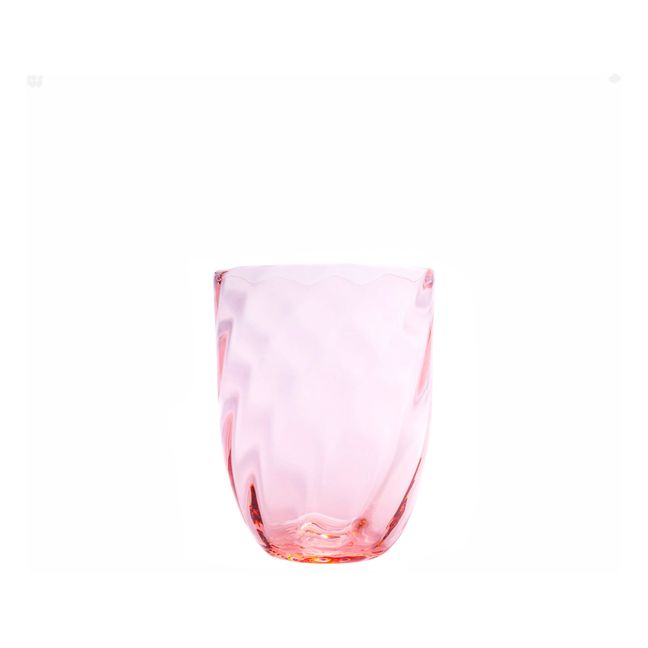 Swirl Glass | Pink