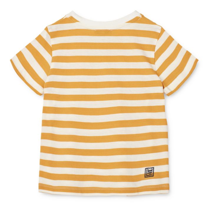 Apia Organic Cotton Short Sleeve T-Shirt | Amarillo Mostaza- Imagen del producto n°2