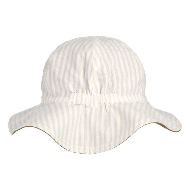 Chapeau Reversible Coton Bio Amelia | Beige