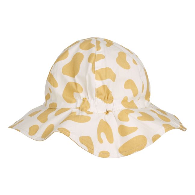 Chapeau Reversible Coton Bio Amelia | Jaune