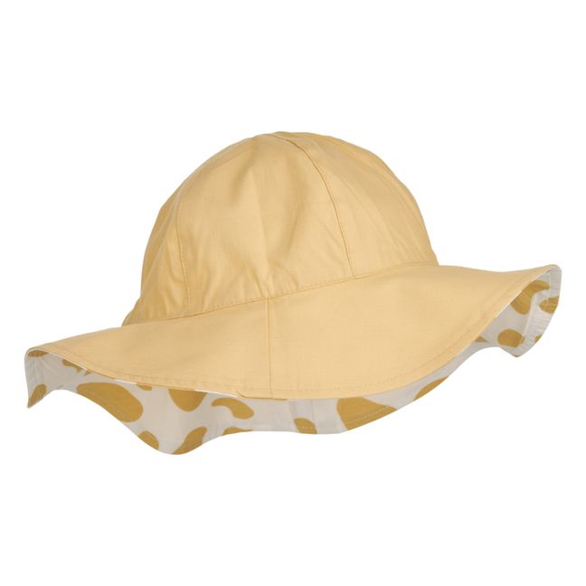 Amelia Organic Cotton Reversible Hat | Yellow