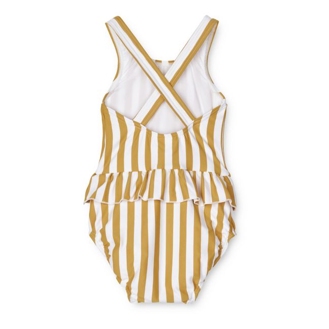 Costume intero materiale riciclato Amina | Giallo senape