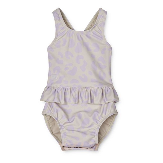Maillot de Bain 1 pièce Matière Recyclée Amina | Mauve