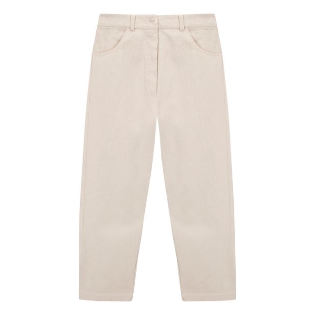 Pantalon Crosswise Coton Bio | Naturel