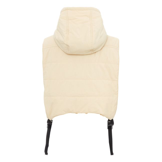 Hixon Quilted Hooded Bib | Sand