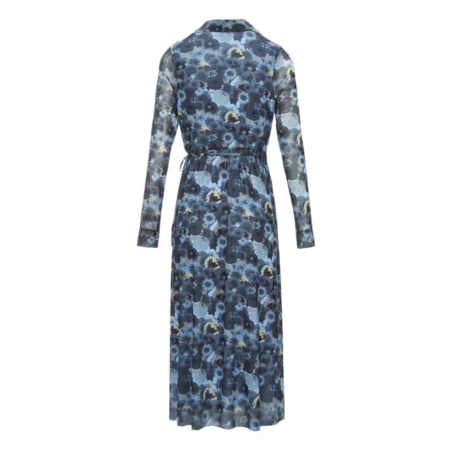 Brunnera Wrap Dress | Azul