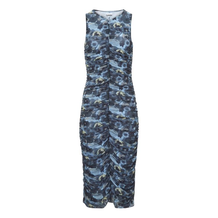 Brunnera Ruched Dress | Azul- Imagen del producto n°0
