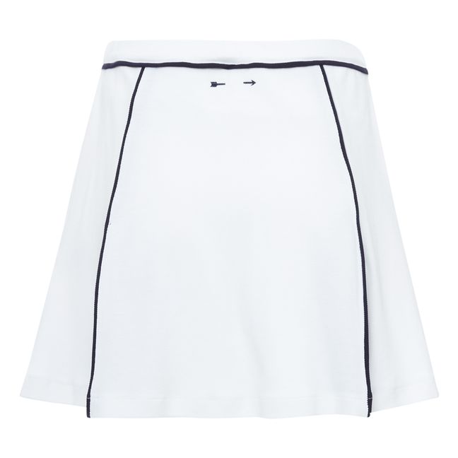 Billy Jean Courtside Skirt | Blanco