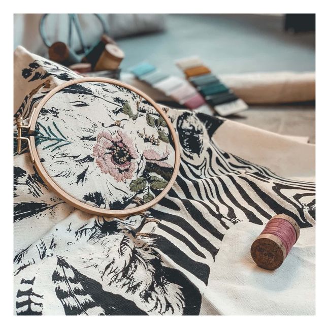 Zebra DIY Poster Embroidery Kit