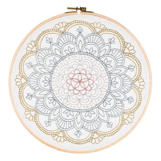 Calm DIY Mandala Embroidery Kit
