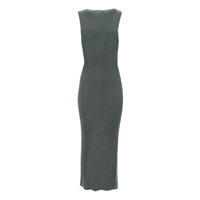 Cut Out Dress  | Grey