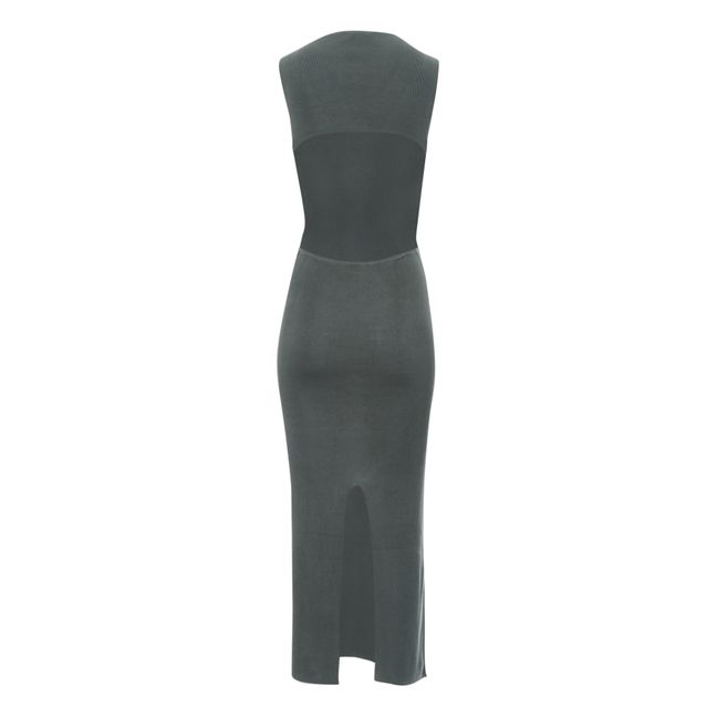 Robe Cut Out  | Gris