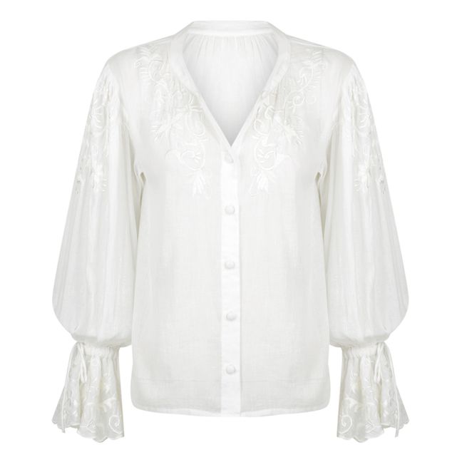 Posey Blouse | Weiß