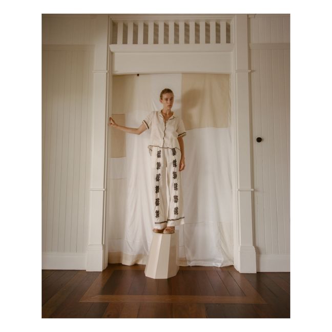 Pantalon Carter | Ecru