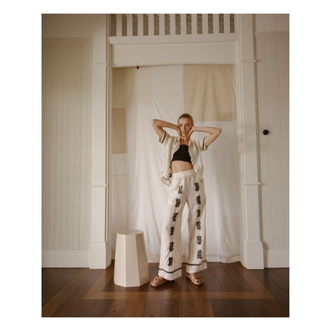 Pantalon Carter | Ecru