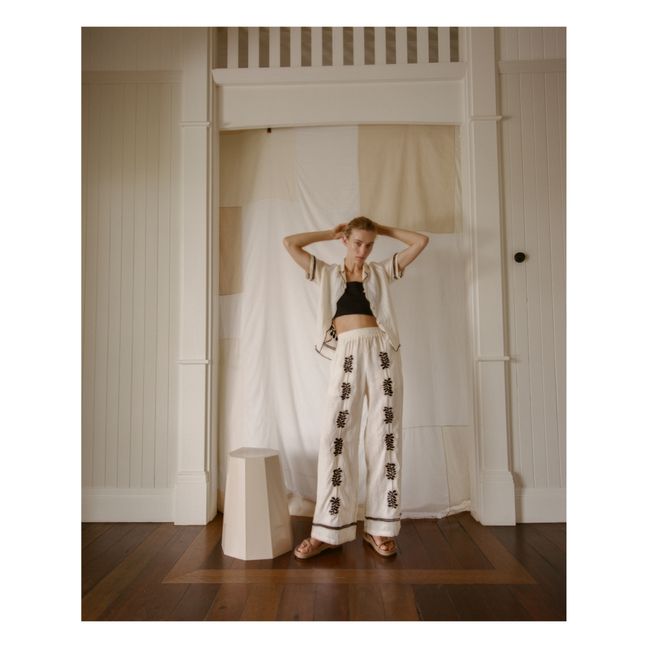Pantalon Carter | Ecru