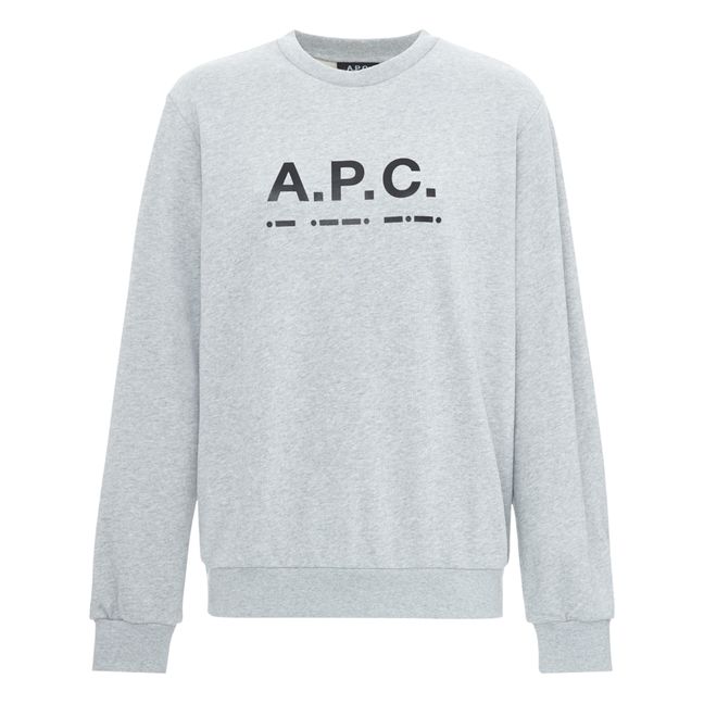 Franco Sweatshirt | Gris Jaspeado