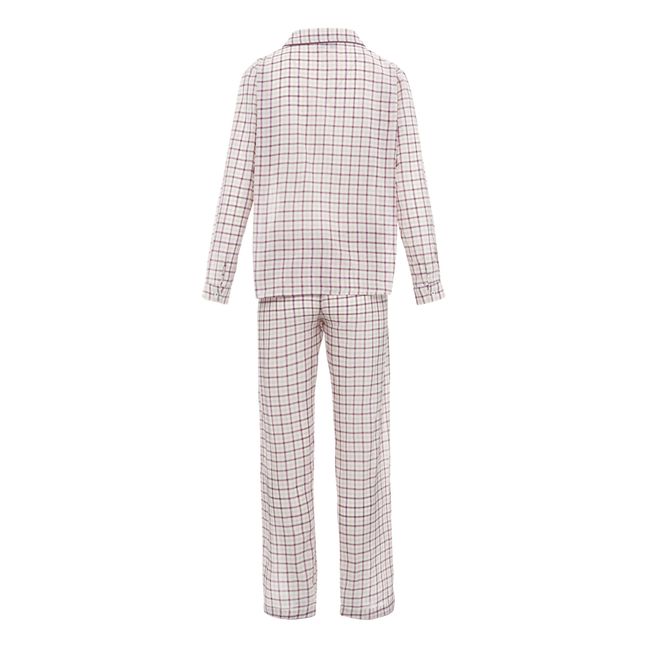 Pyjama kariert Garbin | Violett