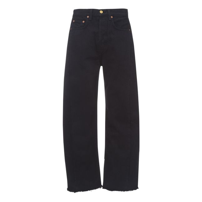 Lasso High-Waisted Jeans | Black Rinse
