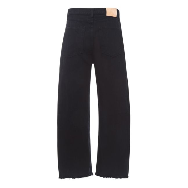 Jean Taille Haute Lasso | Black Rinse