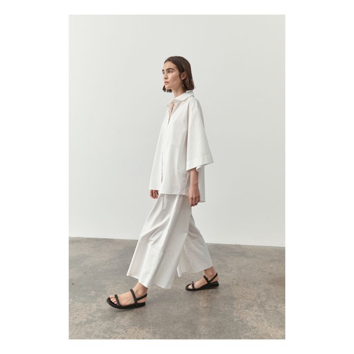 Pantaloni Larghi | Bianco- Immagine del prodotto n°3