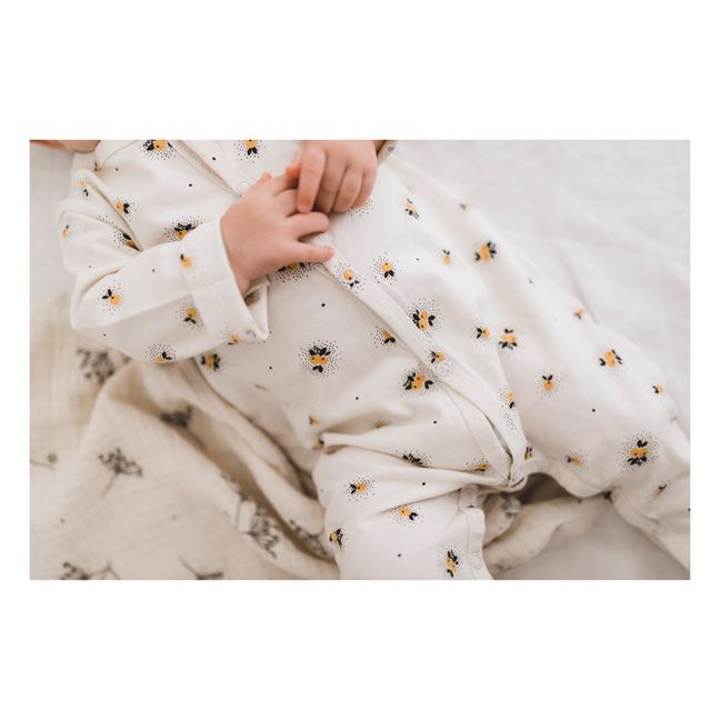 Pijama de jersey Pia Apple | Amarillo