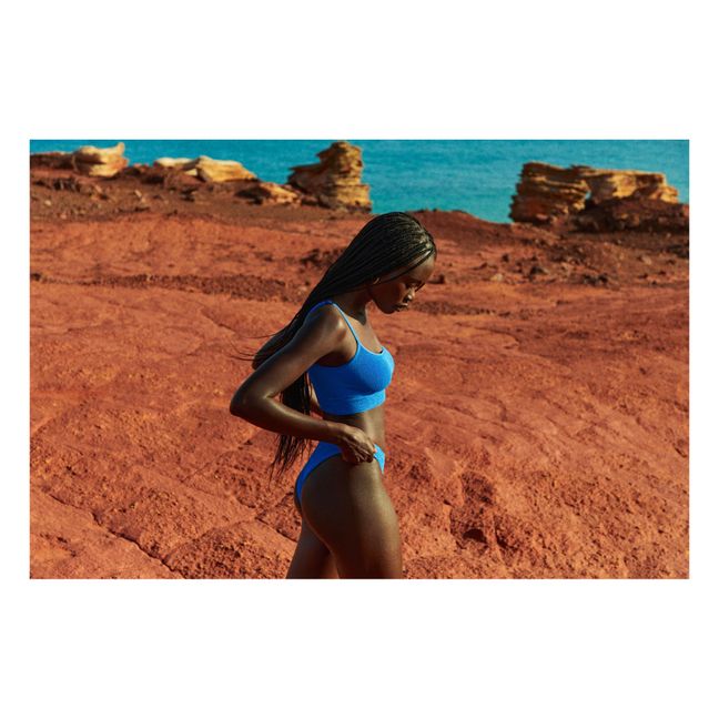 Reid Bikini Top | Azul