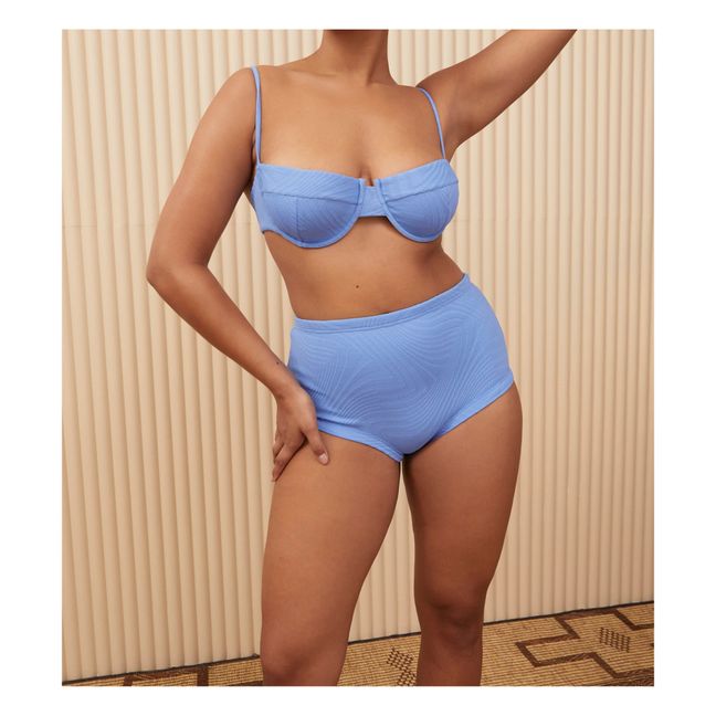 Slip Bikini Marco Texture | Blu