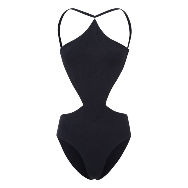 Costume intero Sabath Texture | Nero