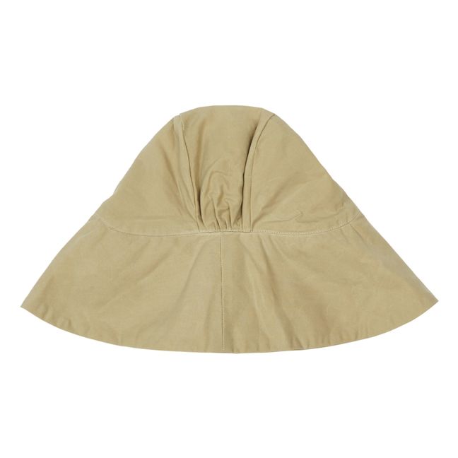 Drawstring Rain Hat | Beige
