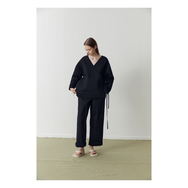 Giacca trapuntata The Curved | Nero