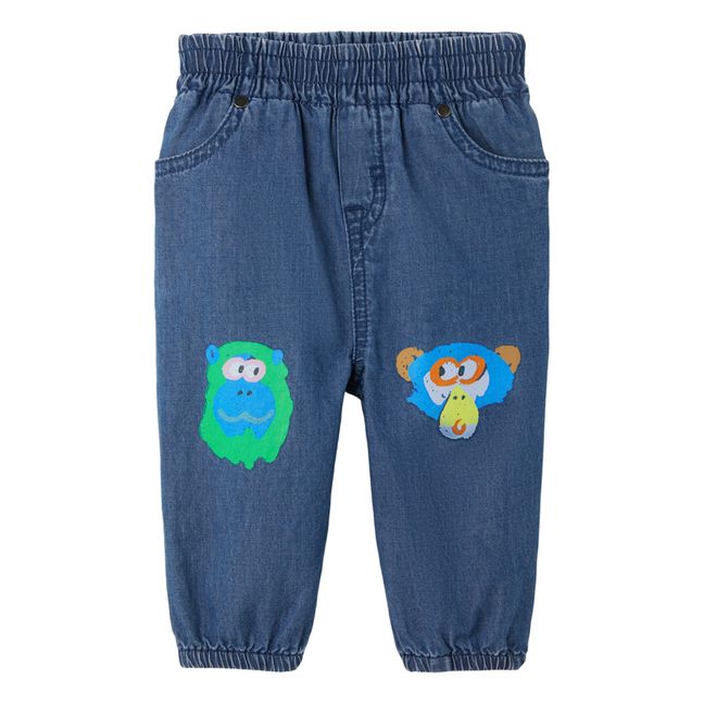 Monkey Trousers | Denim blue